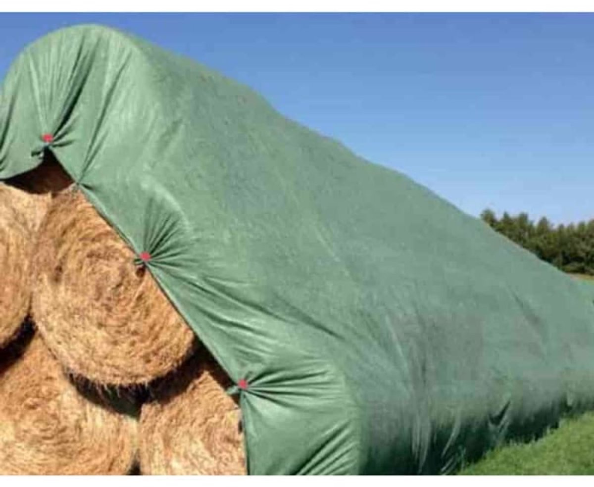 Stro afdekking, Beschermvlies 140g/m², 9,8m x 25m (245m²), Afdek vlies