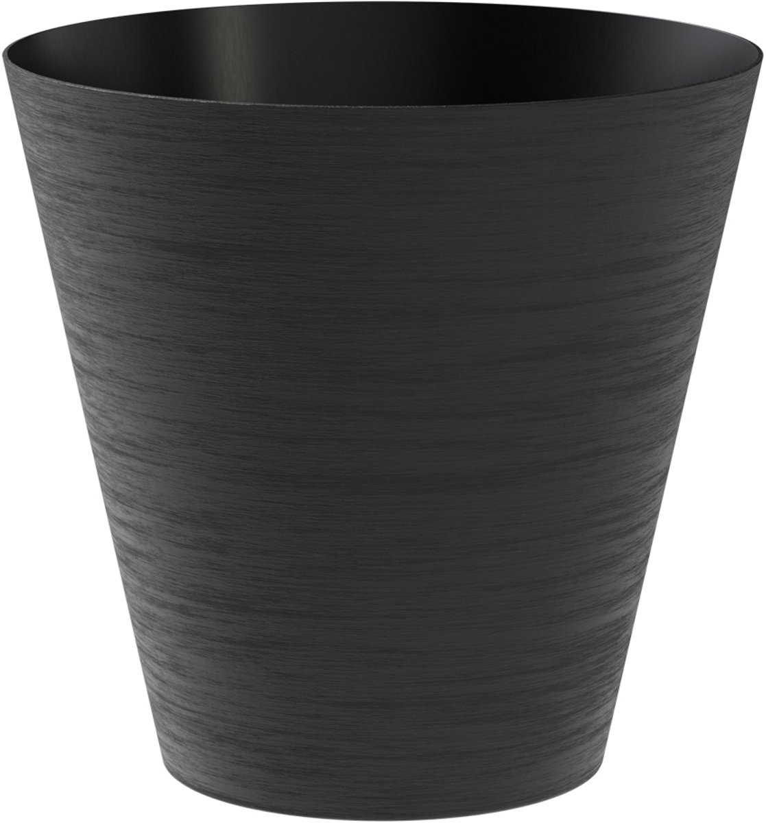 tera Plantenpot Hoop rond Zwart 20 cm - Kunststof