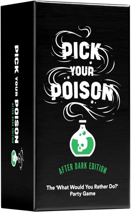 Pick Your Poison After Dark Edition - Kaartspel - Partyspel - NSFW Editie - Vanaf 17 jaar - Voor 3 t/m 10 spelers - Engelstalig