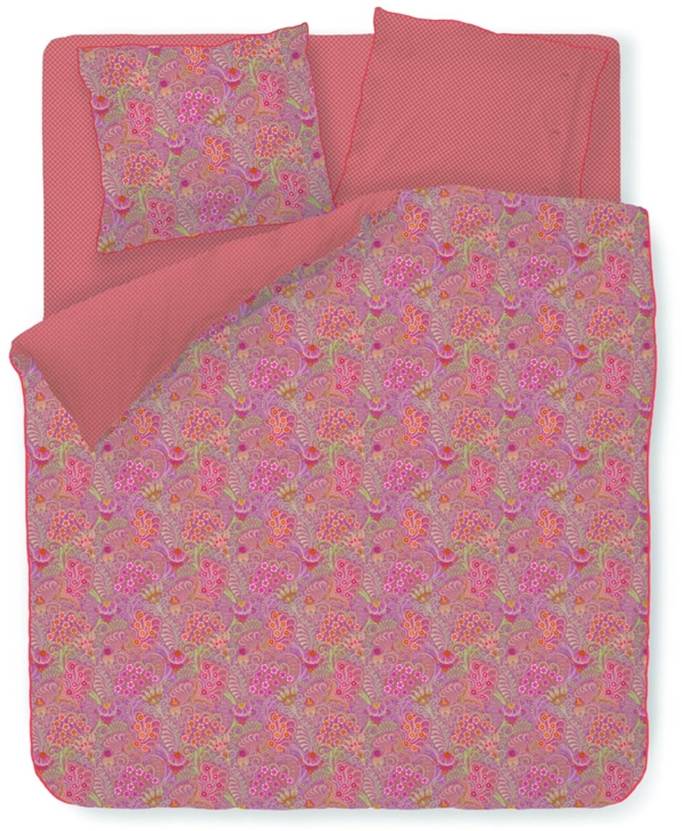 Pip Studio Kitenge1 dekbedovertrek - Lits-Jumeaux XL - 260 x 200/220 cm - Terra