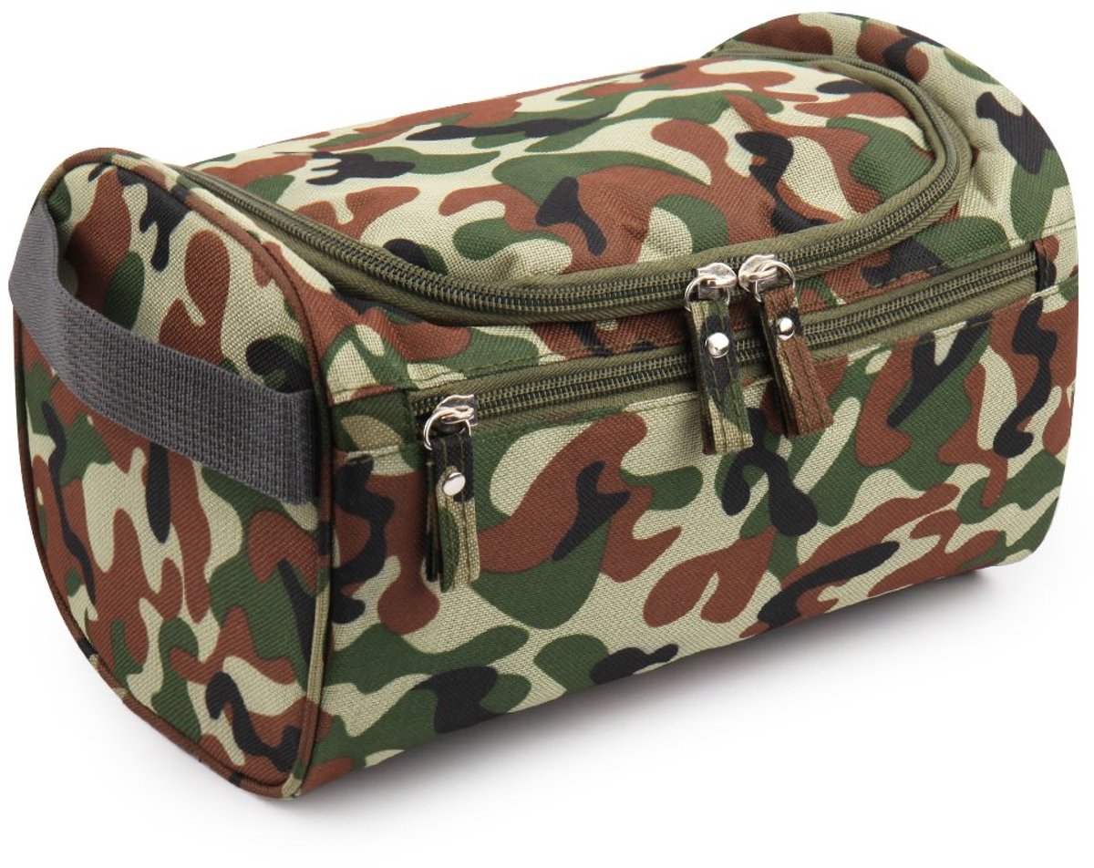 Reistoilettas - Met ophanghaak - Unisex - Camouflage