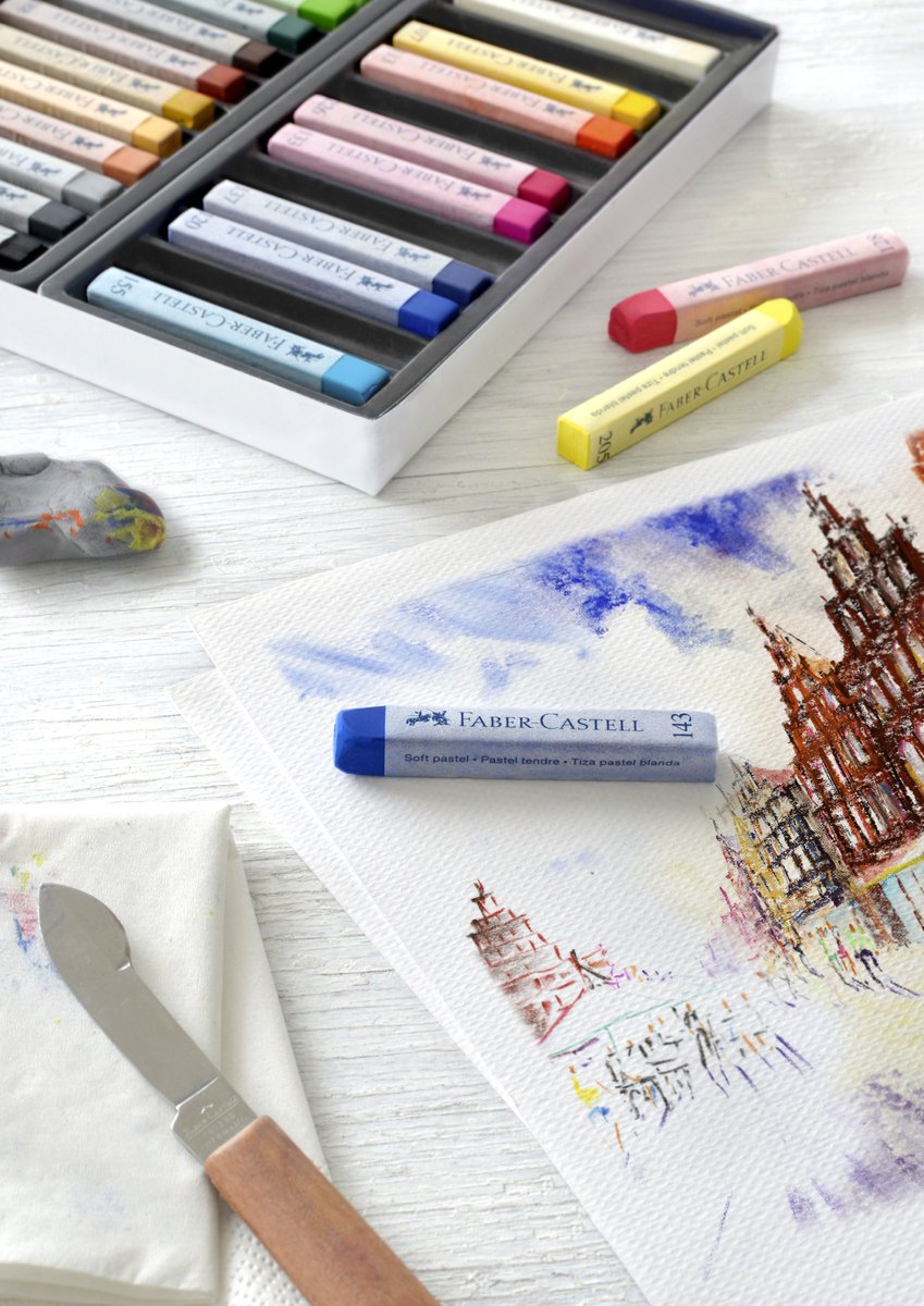 Faber-Castell pastelkrijt - Creative Studio - softpastel - 36 stuks - assorti kleuren - FC-128336 — cadeau in Hobby - foto 3