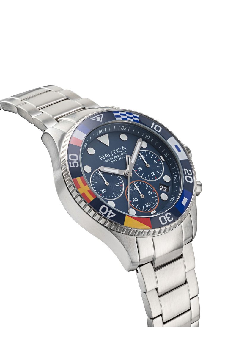 Nautica Watches Napwpf909 Horloge Blauw