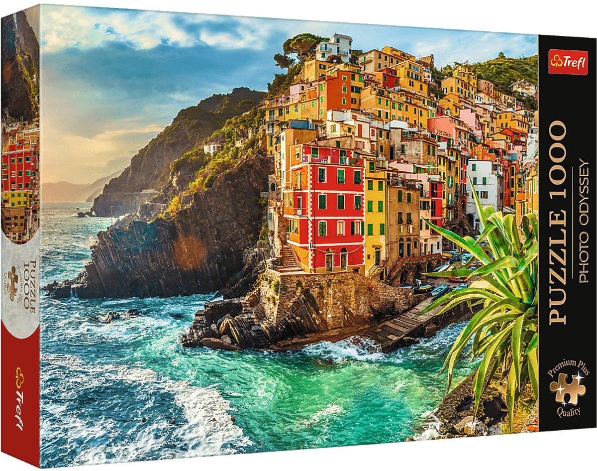 Trefl puzzel 1000 stukjes - Premium Plus Riomaggiore Italië foto.