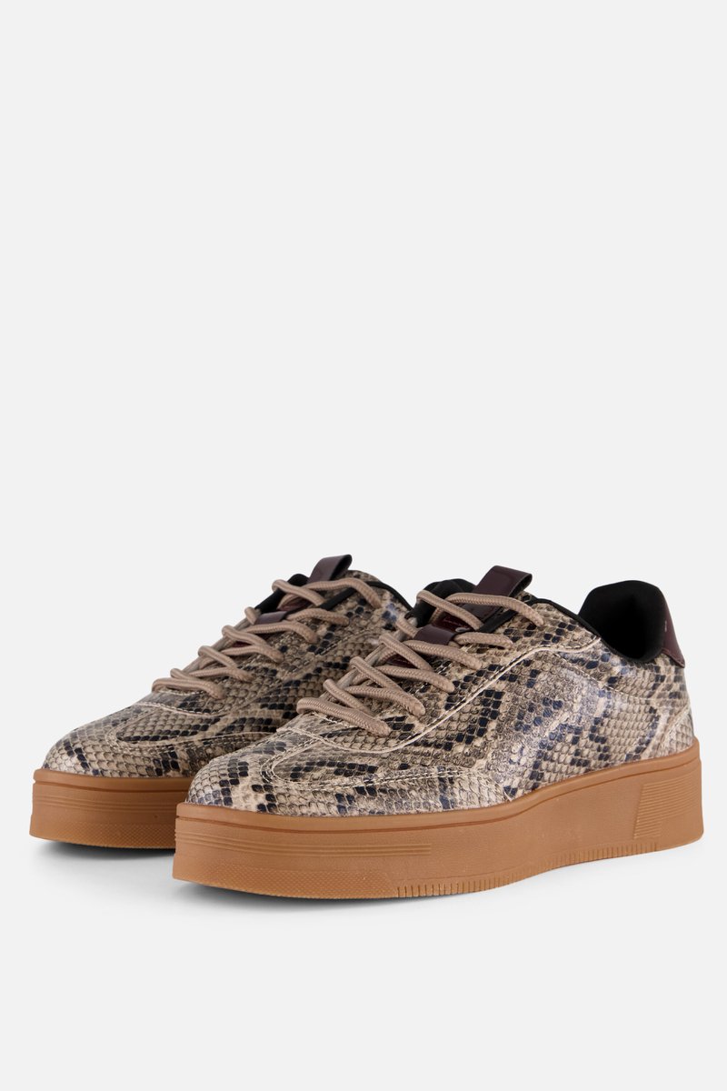 Cellini Snake Sneakers beige Synthetisch - Maat 37