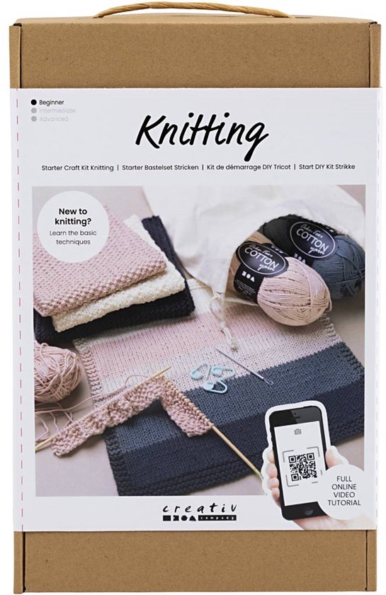 CC Startersset Leren Breien