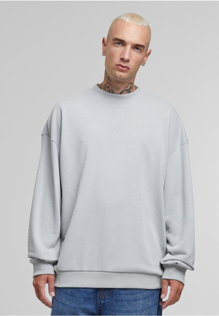 Urban Classics Light Terry Crewneck sweater/trui 5XL Grijs