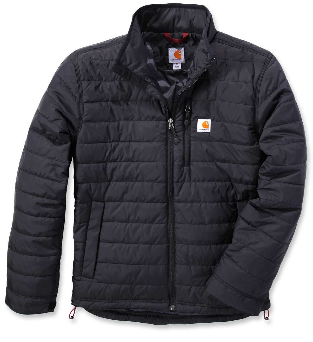 Carhartt Gilliam Jas Lightweight Insulated Jacket Rain Defender – Heren valt als M Zwart