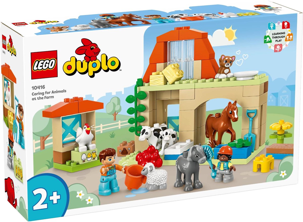 LEGO DUPLO Dieren verzorgen op de boerderij - 10416