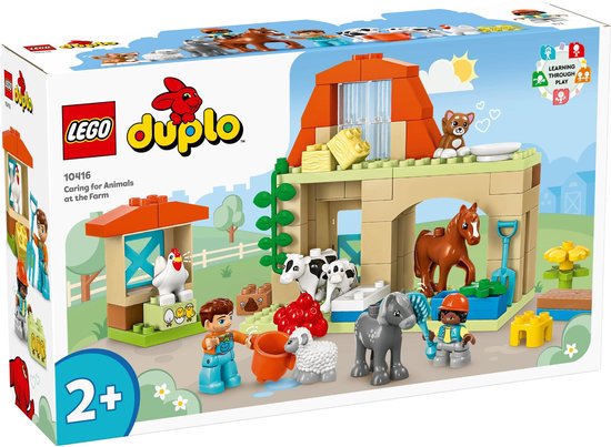 LEGO DUPLO Dieren verzorgen op de boerderij