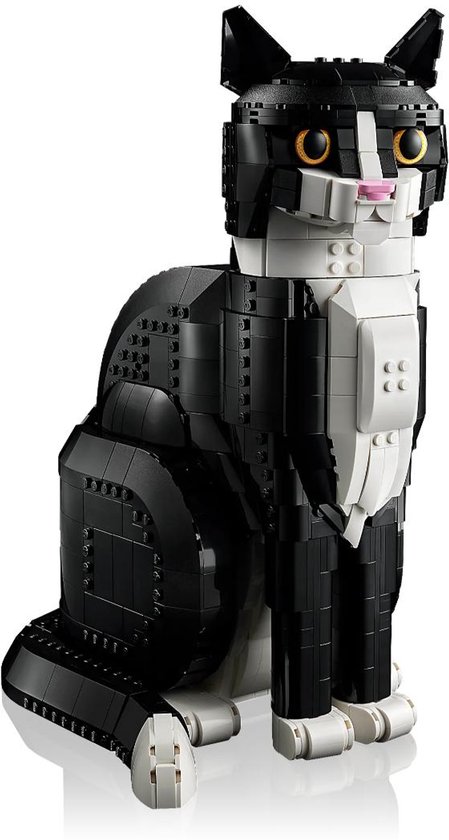 LEGO Ideas Chat Zwart et blanc - 21349