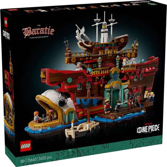 LEGO One Piece 75640 The Baratie Floating Restaurant bouwset kopen voor volwassenen