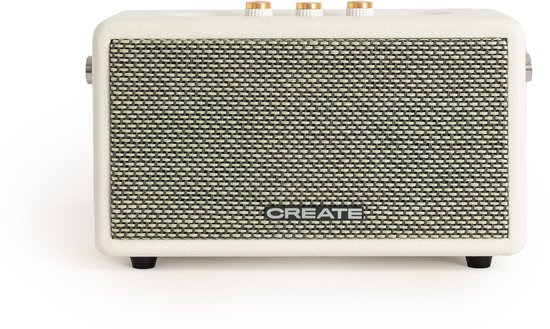 CREATE - Draagbare luidspreker met Bluetooth, USB en AUX, Klein - SPEAKER RETRO van CREATE — afbeelding 3