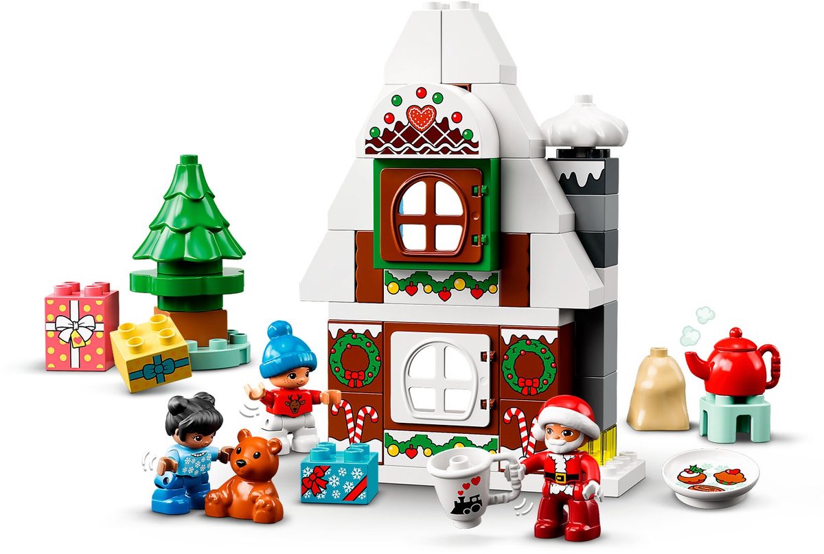LEGO DUPLO Peperkoekhuis van de Kerstman - 10976 — afbeelding 21