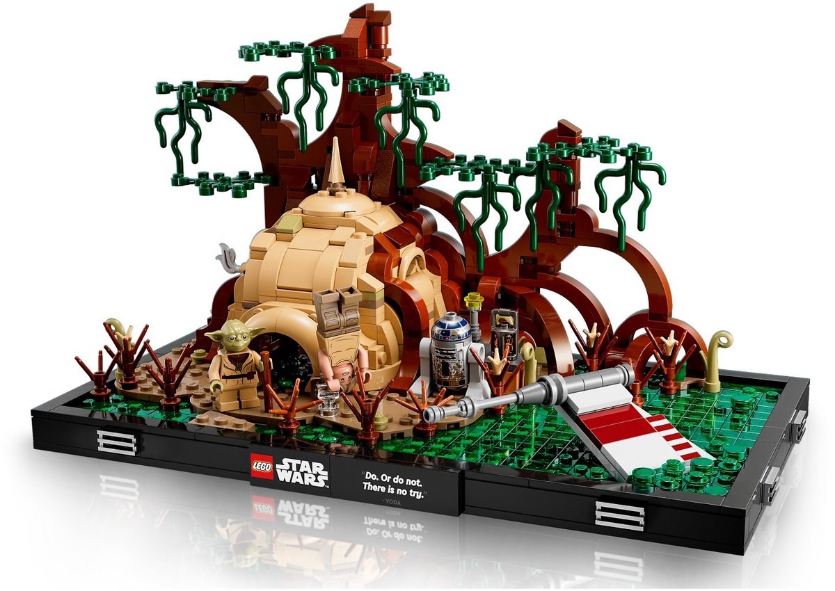 LEGO Star Wars Jedi Training op Dagobah Diorama - 75330 — afbeelding 15