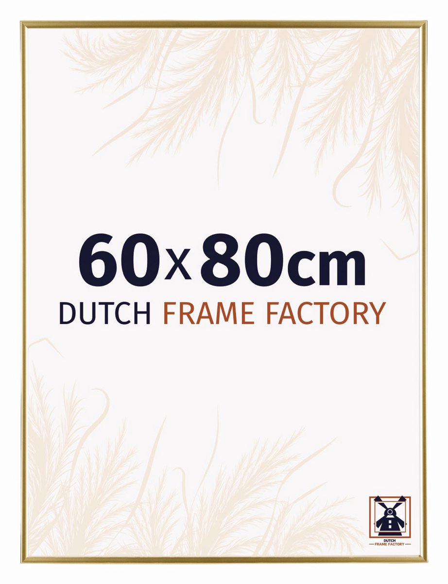 Dutch Frame Factory Fotolijst 60x80 cm - Kunststof - Goud - Easy