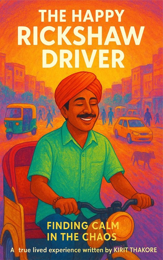 The Happy Rickshaw Driver - cover