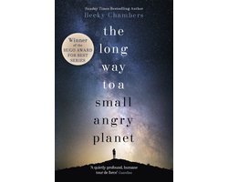Omslag van Wayfarers 1 - The Long Way to a Small, Angry Planet