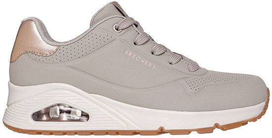 Skechers UNO - GOLDEN AIR Dames Sneakers - Taupe