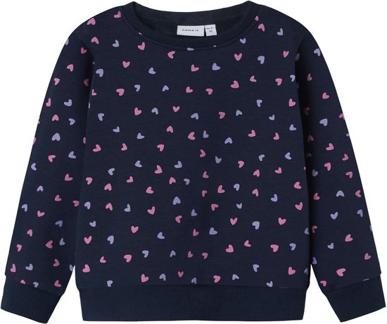 NAME IT - NMFDAVINA LS SWEAT FLEECE BRU NOOS - Meisjes - Sweaters