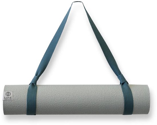 Love Generation - Yogamat Draagriem - Katoen - Bohemian Blue van Love Generation — afbeelding 3