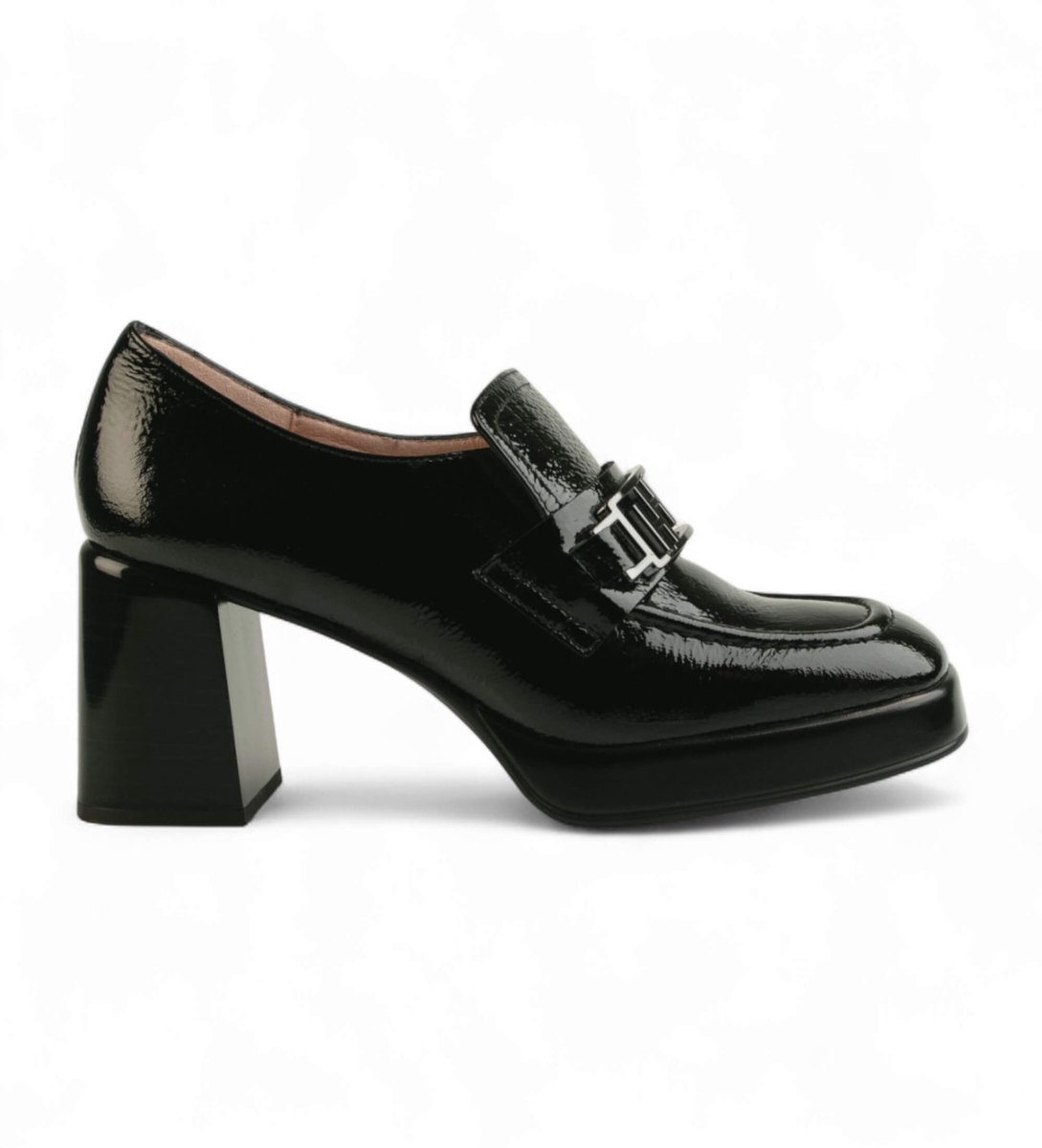 Hispanitas Basalt Leren Mocassins