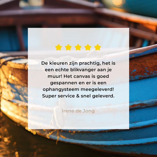 Tableau sur toile 180x120 cm - Décoration murale Bateau - Water - Port - Bois - Maritime - Décoration murale salon - Décoration chambre - Accessoires de chambre - Peintures sur toile