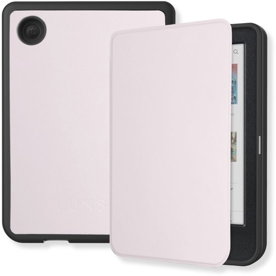 Lunso Convient pour Kobo Clara BW / Clara Colour cover (6 pouces) - sleep cover - Rose clair