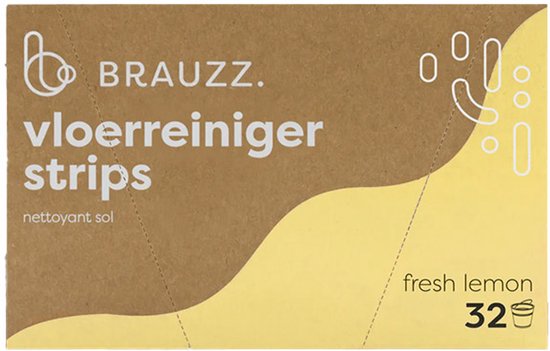 BRAUZZ Eco Vloerreiniger Strips - Citroen