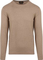 Steppin' Out Trui Cotton Cashmere Sand - Maat L - Heren - Pullovers