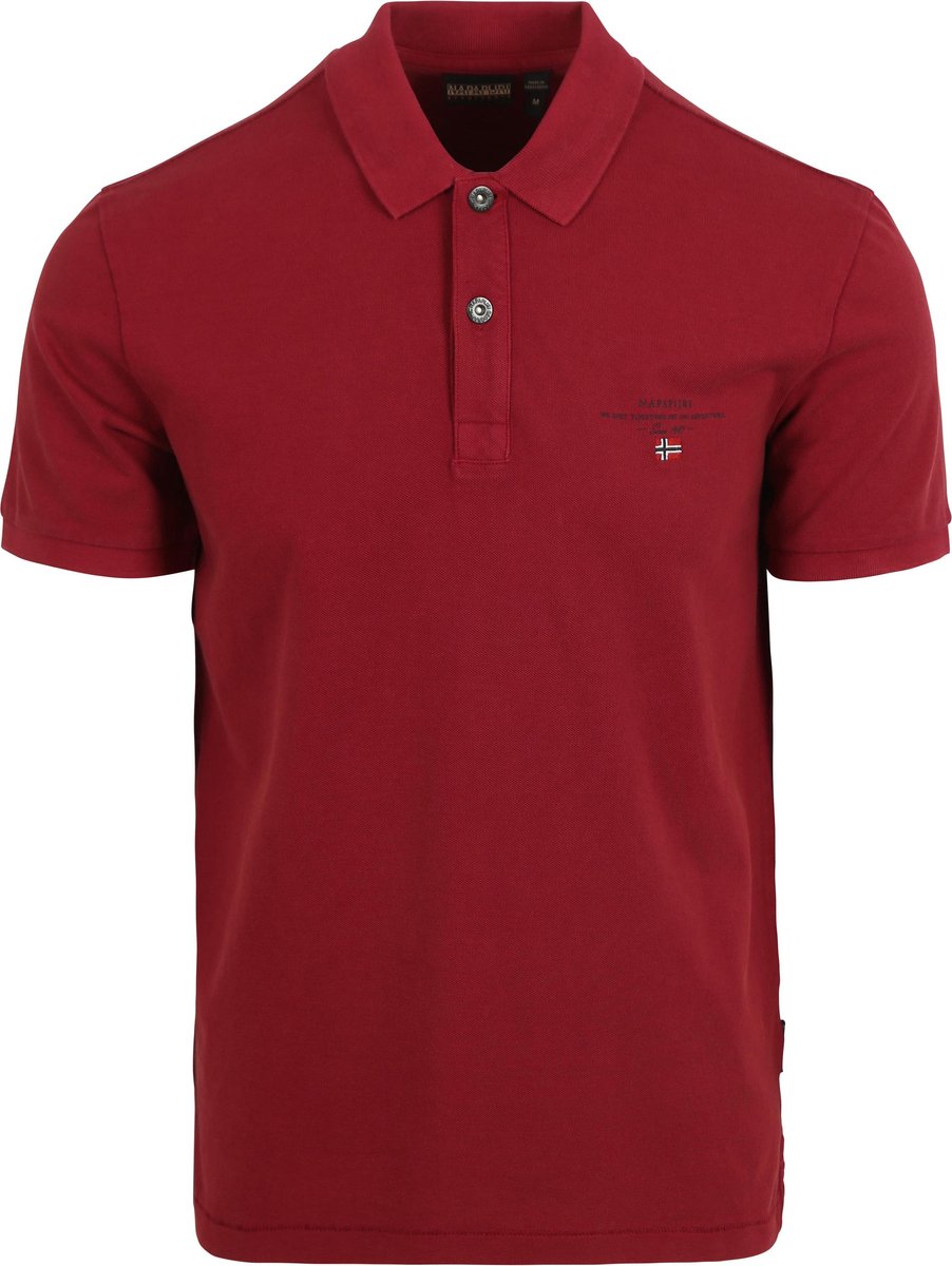 Napapijri Polo Elbas – Heren Rood