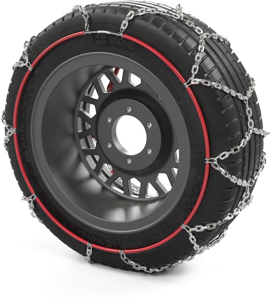 Snovit - 4×4/460 sneeuwkettingen - Sneeuwkettingen voor bestelwagens, 4x4 voertuigen, SUV´s en vrachtwagens - Schakel van 16mm