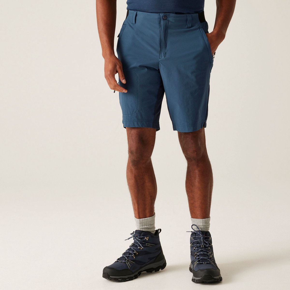 Short Heren Lichtgewicht Elastische Tailleband Multicolor