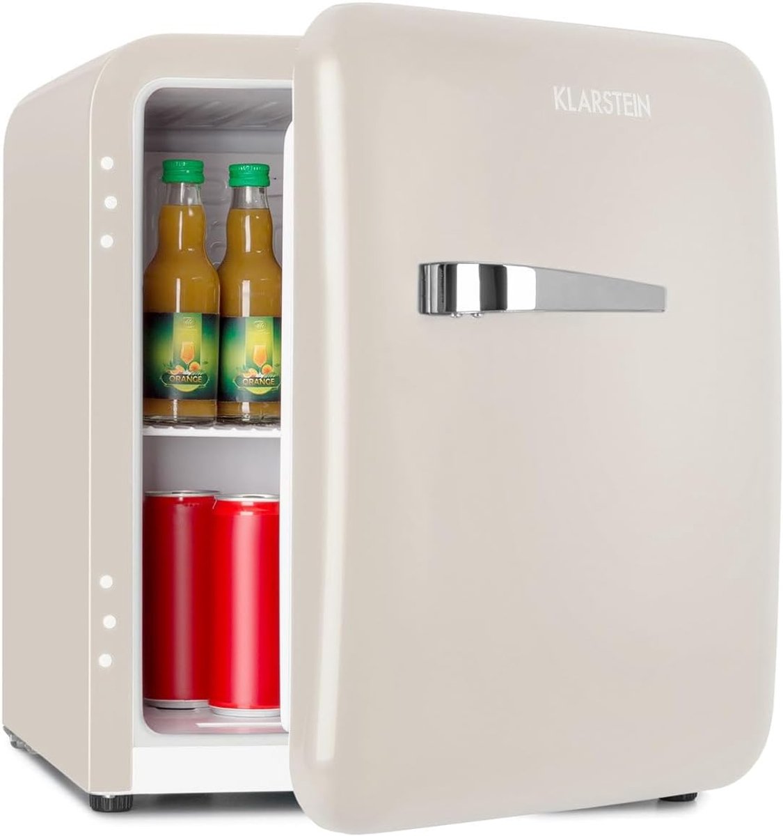 Mini- koelkast voor slaapkamer - 48L, stil en energiezuinig voor snacks en dranken