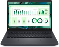 "DELL Pro Max 14 MC14250 Intel Core Ultra 7 265H Mobiel werkstation 35,6 cm (14"") Full HD+ 32 GB LPDDR5x-SDRAM 1 TB SSD NVIDIA RTX PRO 500 Blackwell Wi-Fi 7 (802.11be) Windows 11 Pro US International Zwart"