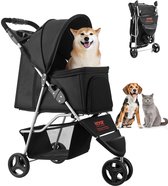 Poussette pliable VEVOR pour chien jusqu'à 16 kg