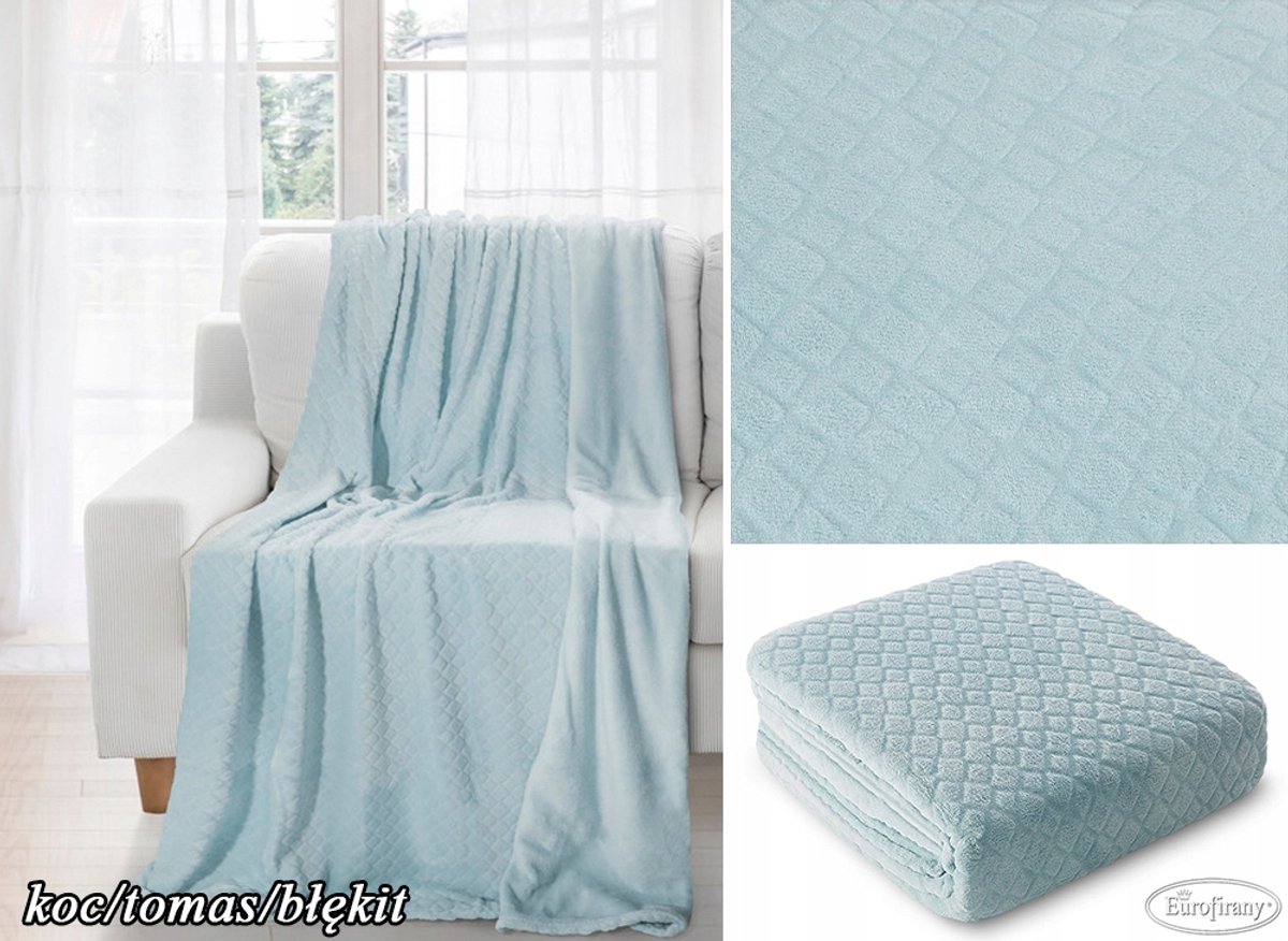 Eurofirany Tomas Plaid Microvezel 150x200 cm - Zacht & Duurzaam