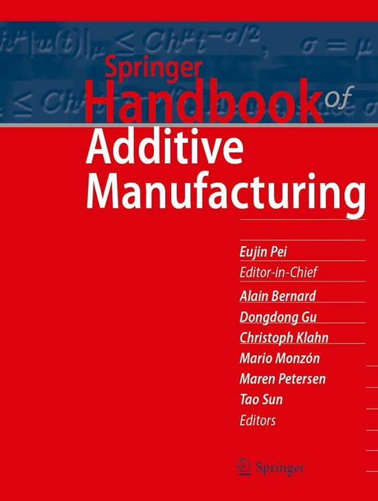 Engineering (R0) - Springer Handbook of Additive Manufacturi ... - cover