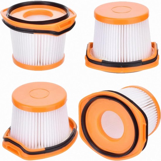 4-delige WS642RG Filter Vervanging (XFFWV360) - Geschikt voor Shark Wandvac WS620-WS642