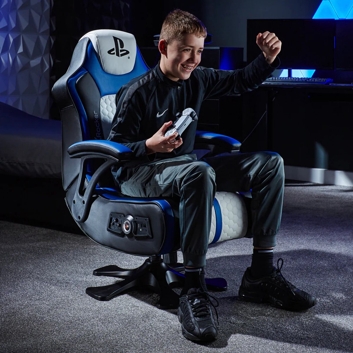 Gamestoel - PlayStation Legend - inklapbaar - 2.1 audio - 2 - afbeelding 2