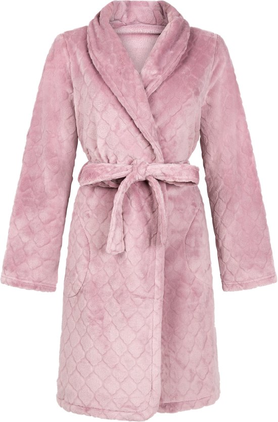 Vêtemetens de nuit court en flanelle pour femme Hunkemöller - Violet - Taille XS/ S