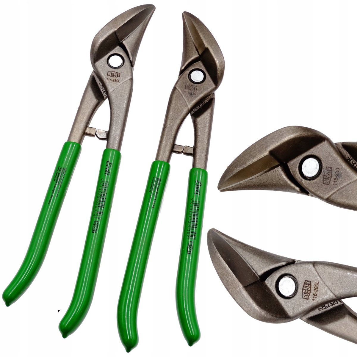 Erdi Metaalschaar Set Links + Rechts 280mm