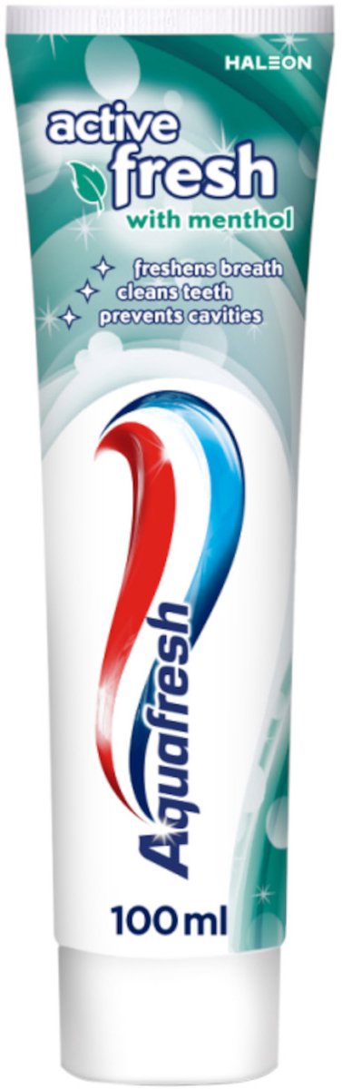 Aquafresh Active Fresh Menthol Tandpasta - 100 ml