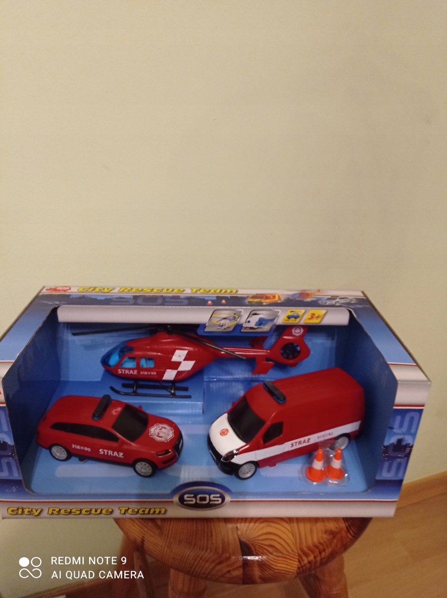 Dickie Toys STRAŻ CITY Voertuigset - Brandweer