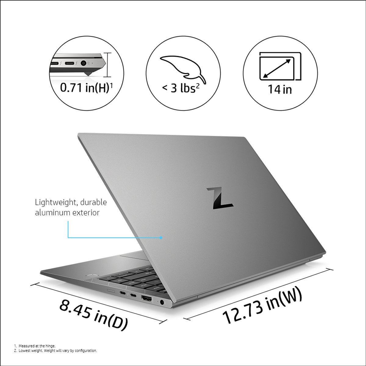 HP ZBook Firefly 14 G8 - Intel Core i7 - 16GB RAM - 512GB SSD