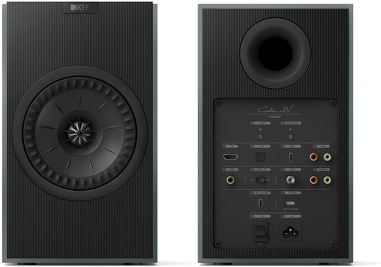 Kef Coda W Actieve HiFi-Luidspreker - Moss Green (Paar)