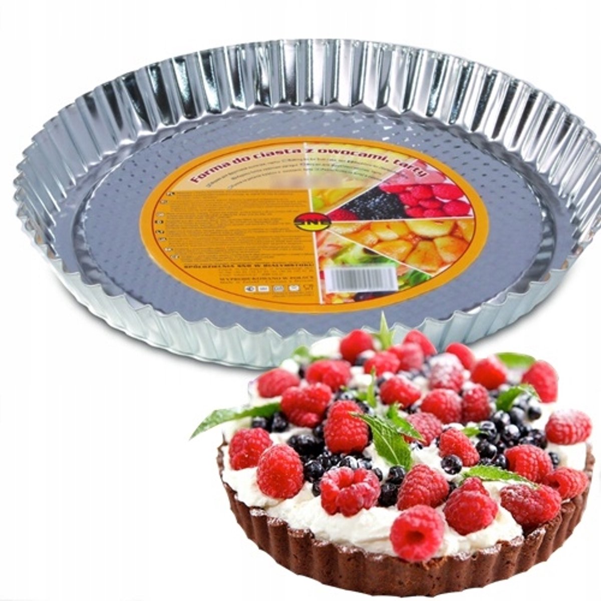 Ronde Bakvorm Pizza Tartelette 20 cm