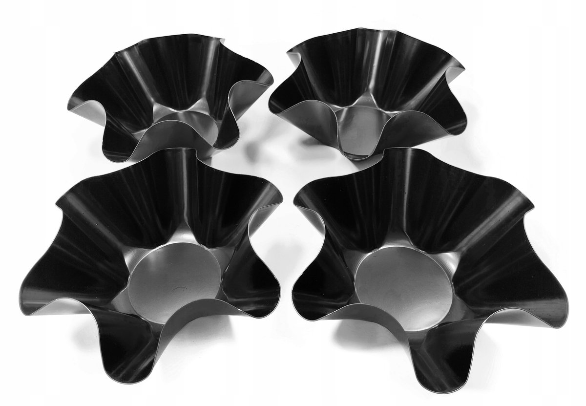 SNB Bakvormen Cupcakes & Taart 18cm Antiaanbaklaag 4 st