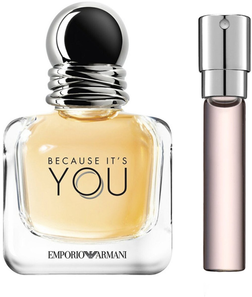 Giorgio Armani Because It's You - Eau de Parfum - 8 ml Travelsize Parfum
