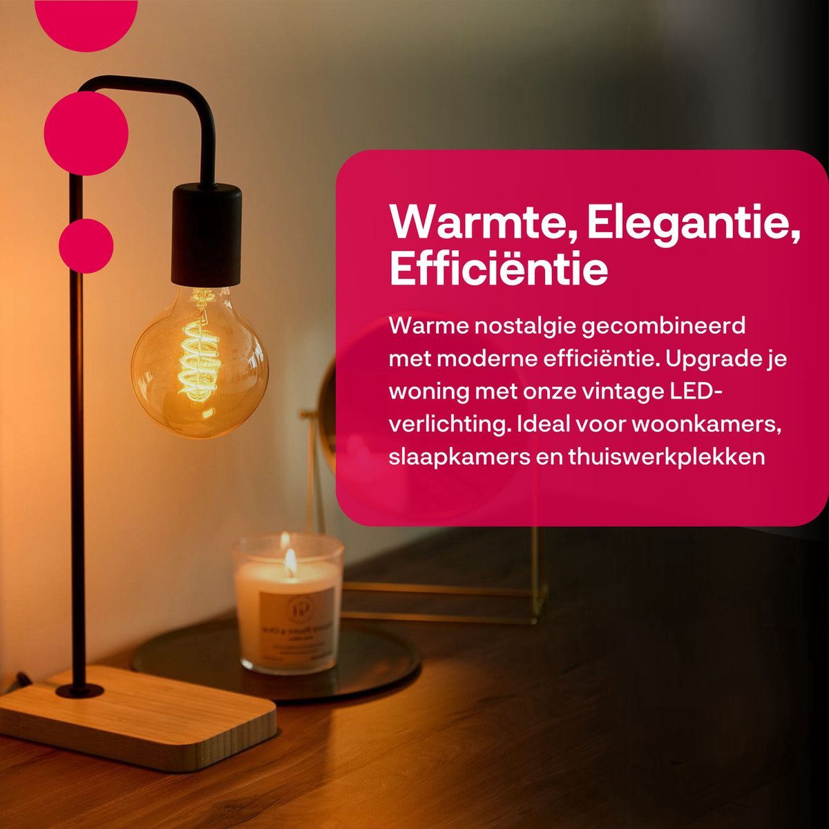 Innr E27 filament lamp - geschikt voor Philips Hue - Zigbee - LED smart bulb - warmwit tot koelwit licht - Globe - slimme verlichting - dimbaar - 640 lumen - 2 pack – foto 6